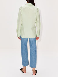 Vanda Shirt,THE ROW,GREEN,Image 3