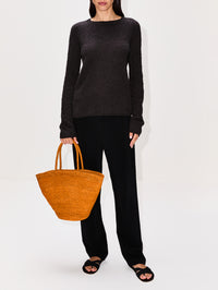 Kathy Top,THE ROW,FADED BLACK,Image 2