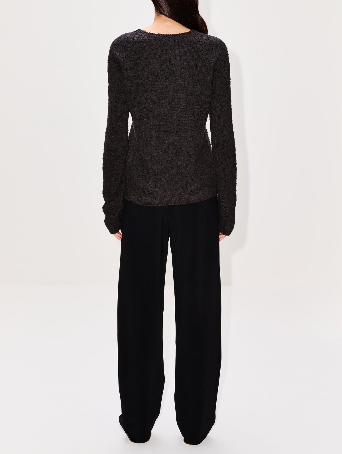 Kathy Top,THE ROW,FADED BLACK,Image 3