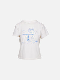 Classic Tee,RE/DONE,VINTAGE WHITE,Image 1