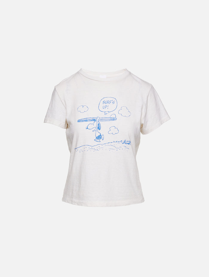 Classic Tee,RE/DONE,VINTAGE WHITE,Image 1