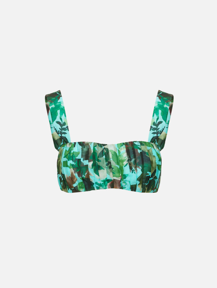 Chandra Choli Top,SALONI,WATERCOLOUR GARDEN,Image 1