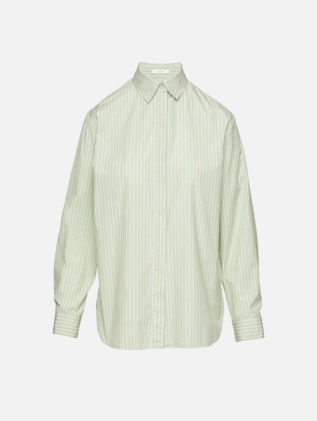 Vanda Shirt,THE ROW,GREEN,Image 1