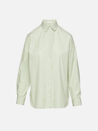 Vanda Shirt,THE ROW,GREEN,Image 1