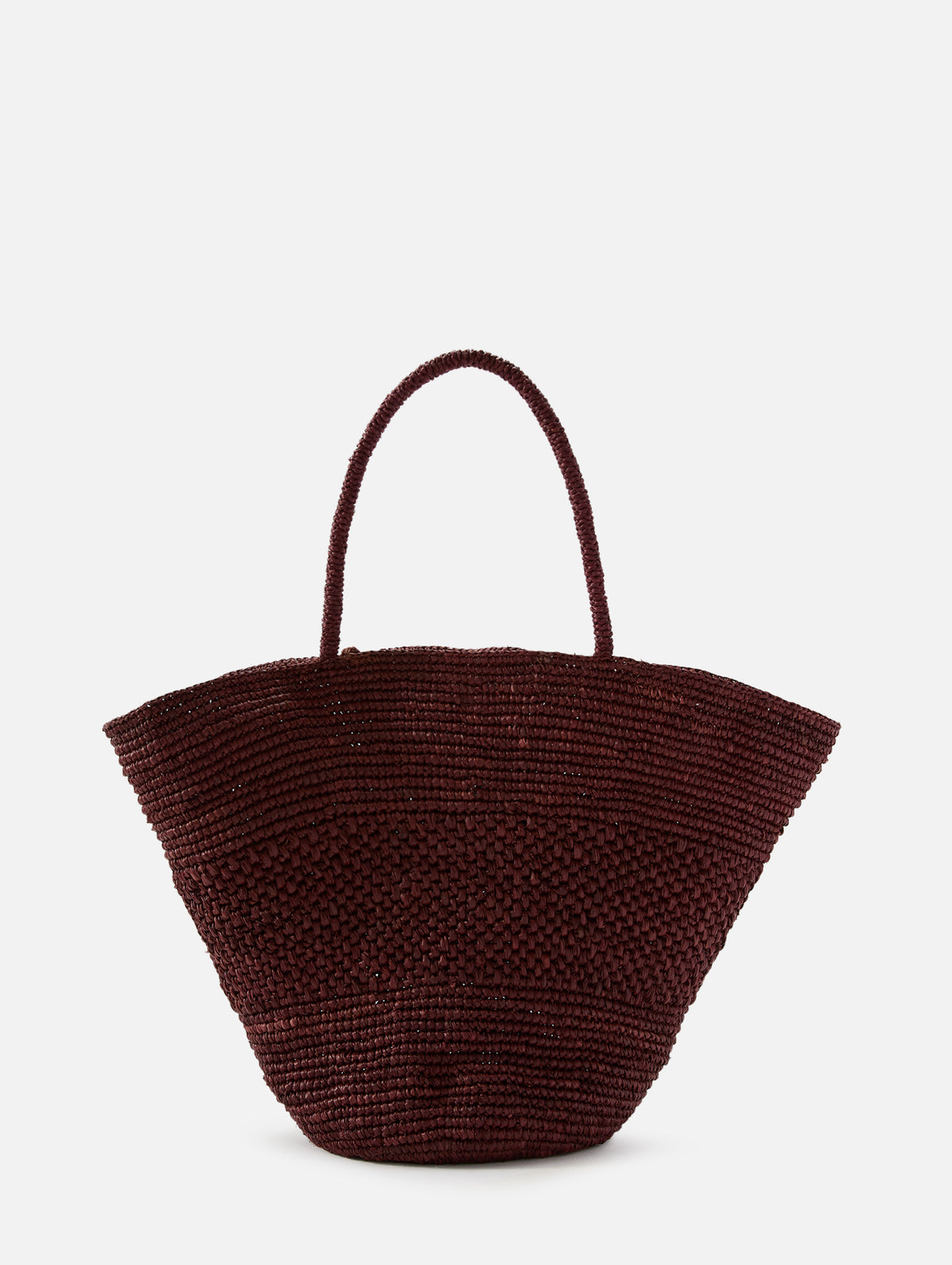 Emilie Raffia Tote,THE ROW,MOCHA,Image 3