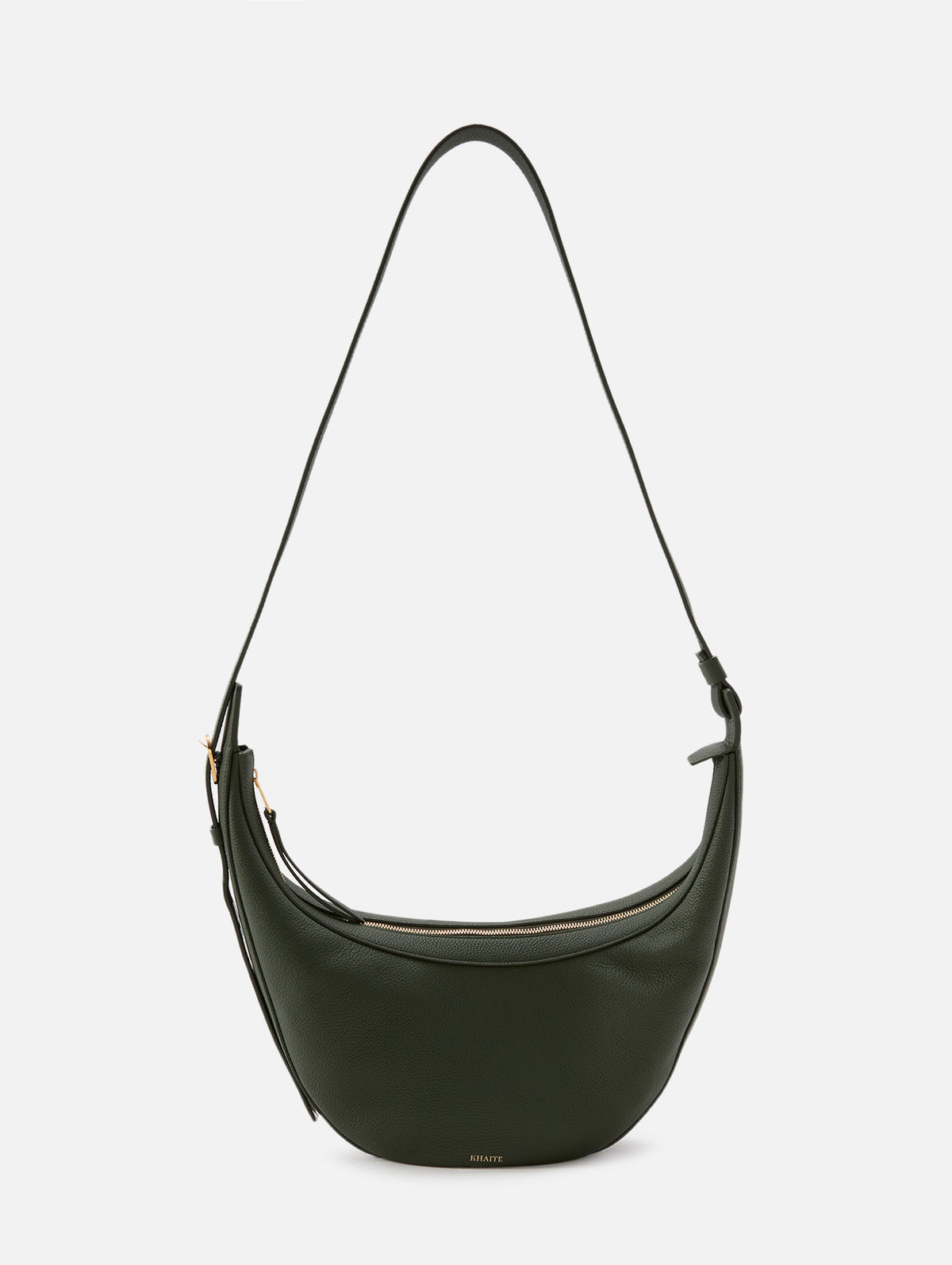 Augustina Small Crossbody Bag,KHAITE,BOTTLE GREEN,Image 1