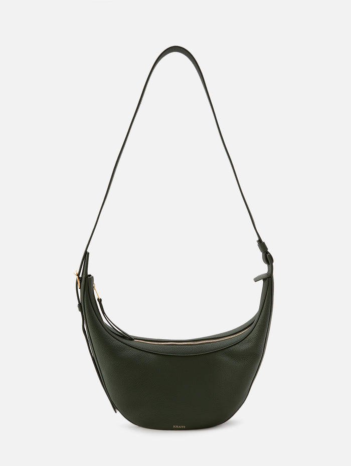 Augustina Small Crossbody Bag,KHAITE,BOTTLE GREEN,Image 1