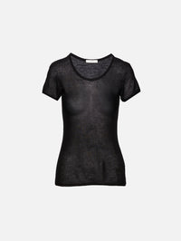 Keyla Cashmere Top,THE ROW,BLACK,Image 1