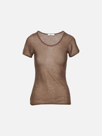Keyla Cashmere Top,THE ROW,KHAKI,Image 1