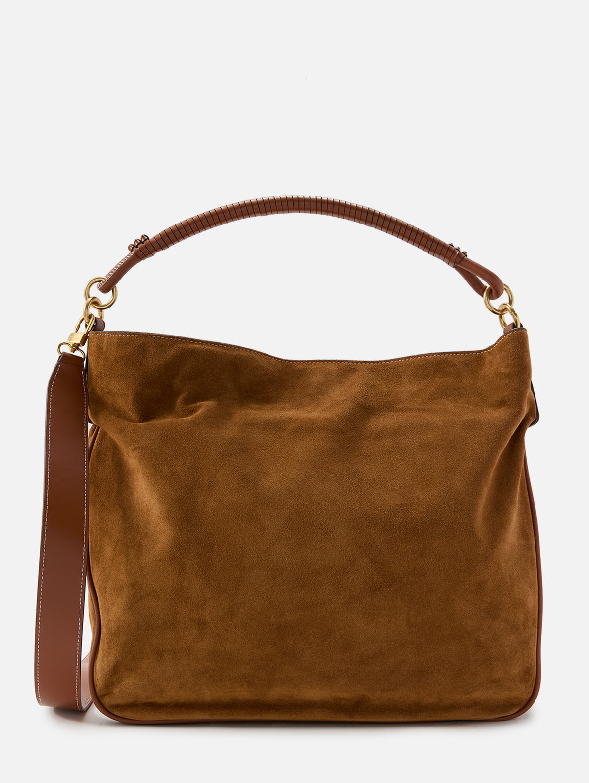 Perry Hobo Bag,STAUD,TAN,Image 3