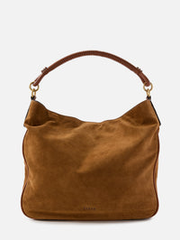 Perry Hobo Bag,STAUD,TAN,Image 1