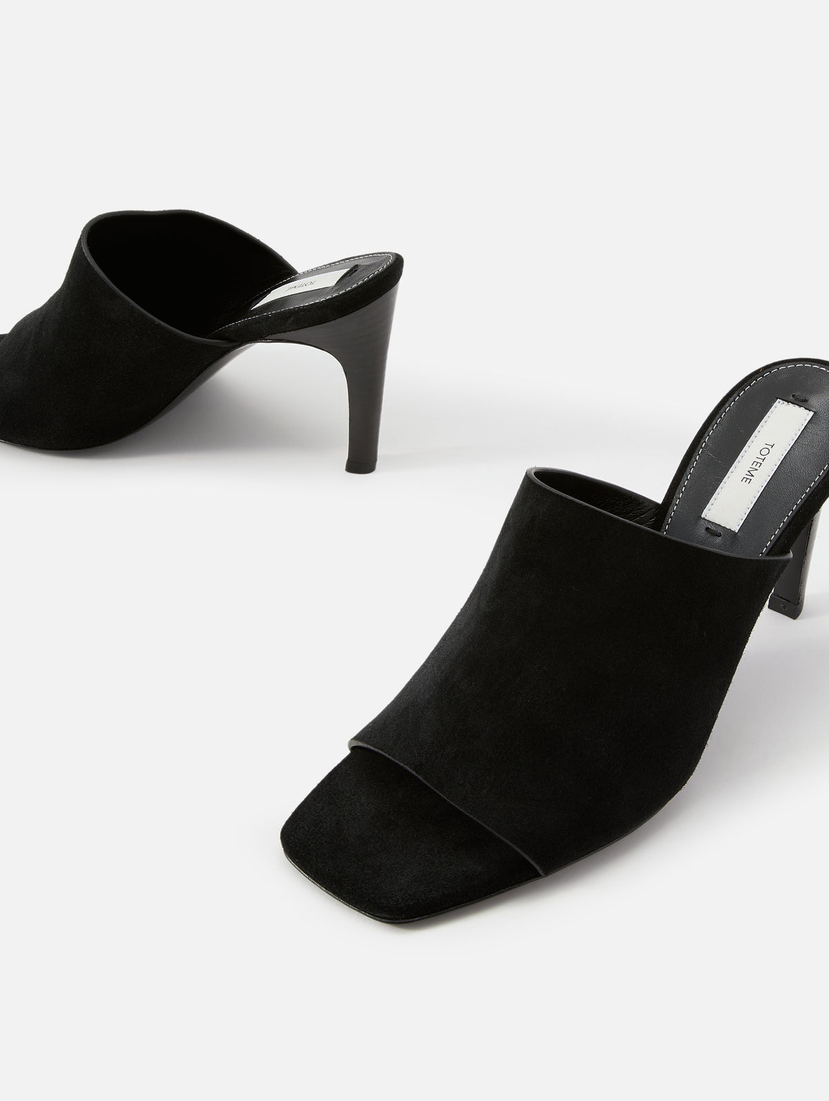 Bandeau Mule 85mm,TOTÉME,BLACK,Image 2