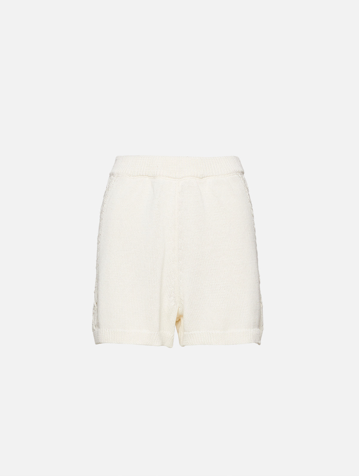 Andel Knitted Short,LOULOU DE SAISON,IVORY,Image 1
