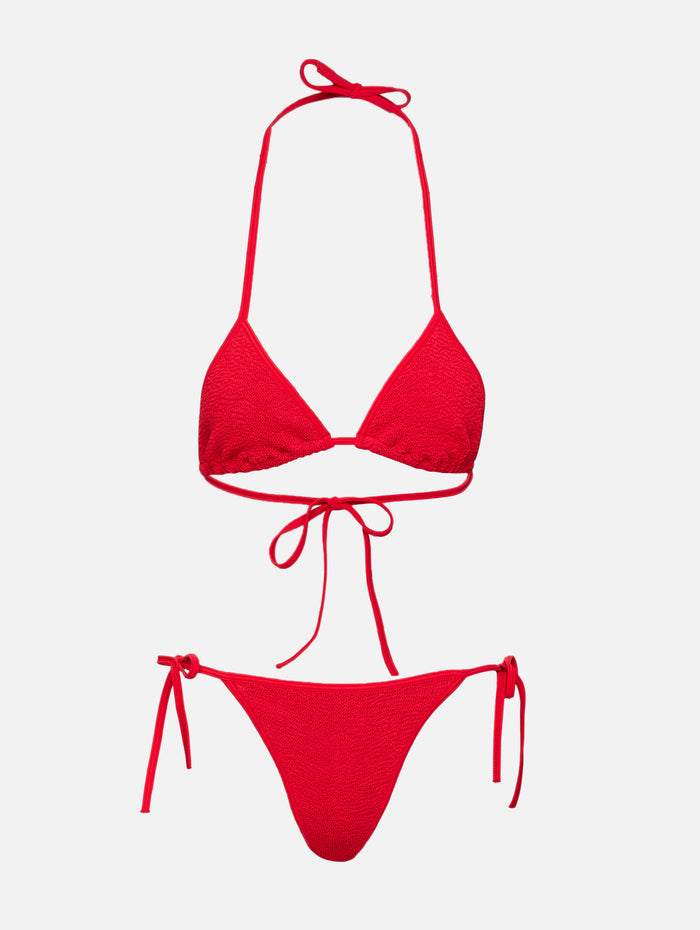Gina Bikini,HUNZA G,RED,Image 1
