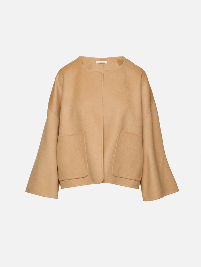 Jaquie Jacket,BY MALENE BIRGER,DARK SAND,Image 1