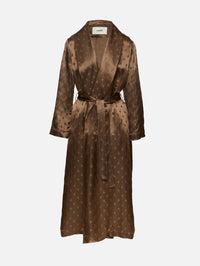 Satin Coat,FENDI,CEDAR,Image 1