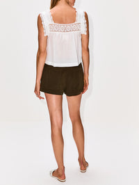 Este Drawstring Short,CITIZENS OF HUMANITY,DARK OLIVE,Image 3