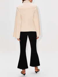 Toka Sweater,BY MALENE BIRGER,SOFT WHITE,Image 3