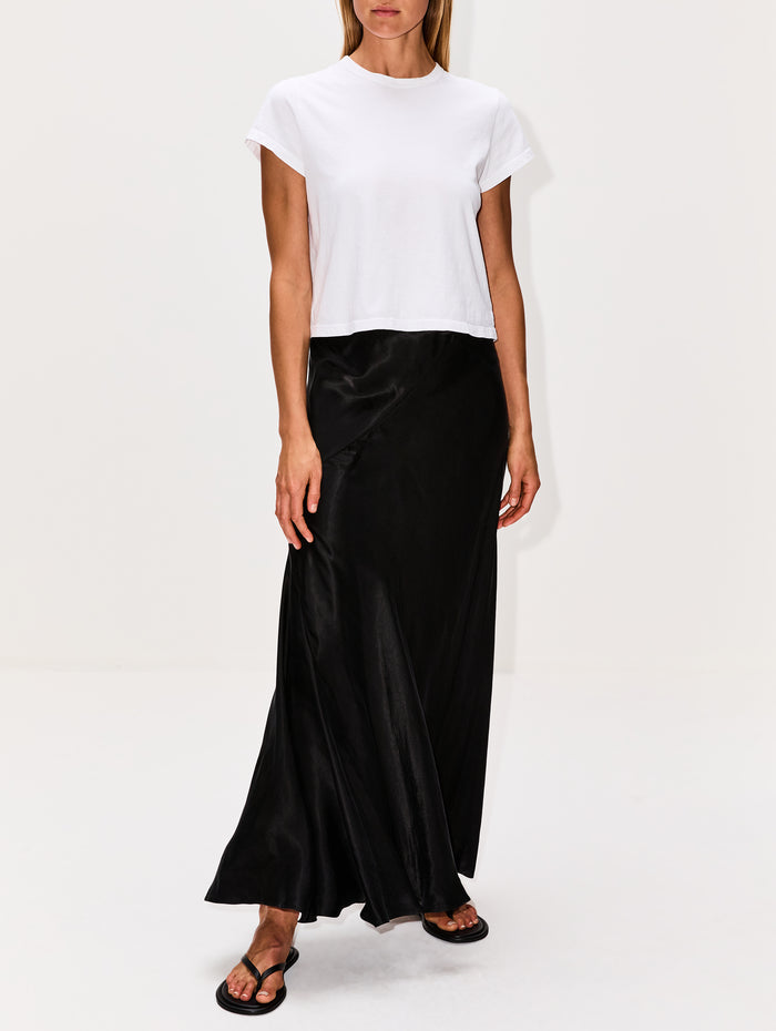 Luce Skirt,THE ROW,BLACK,Image 1