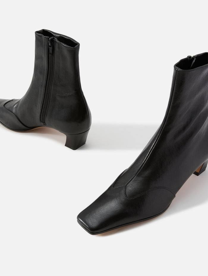 Nevada Ankle Stretch Boot 40mm,KHAITE,BLACK,Image 1