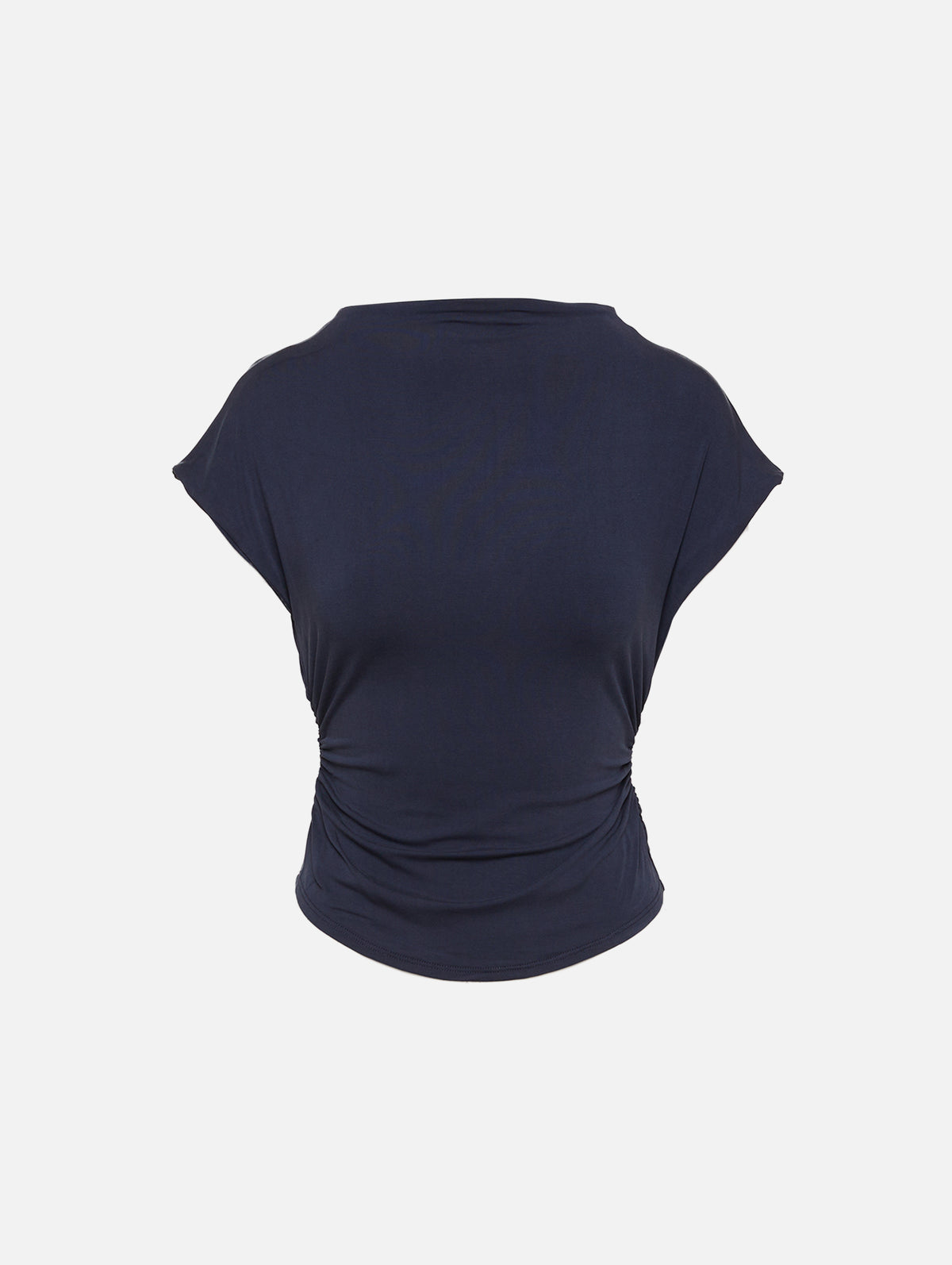 Mena Rouched Neck Tank,SABLYN,MIDNIGHT NAVY,Image 1