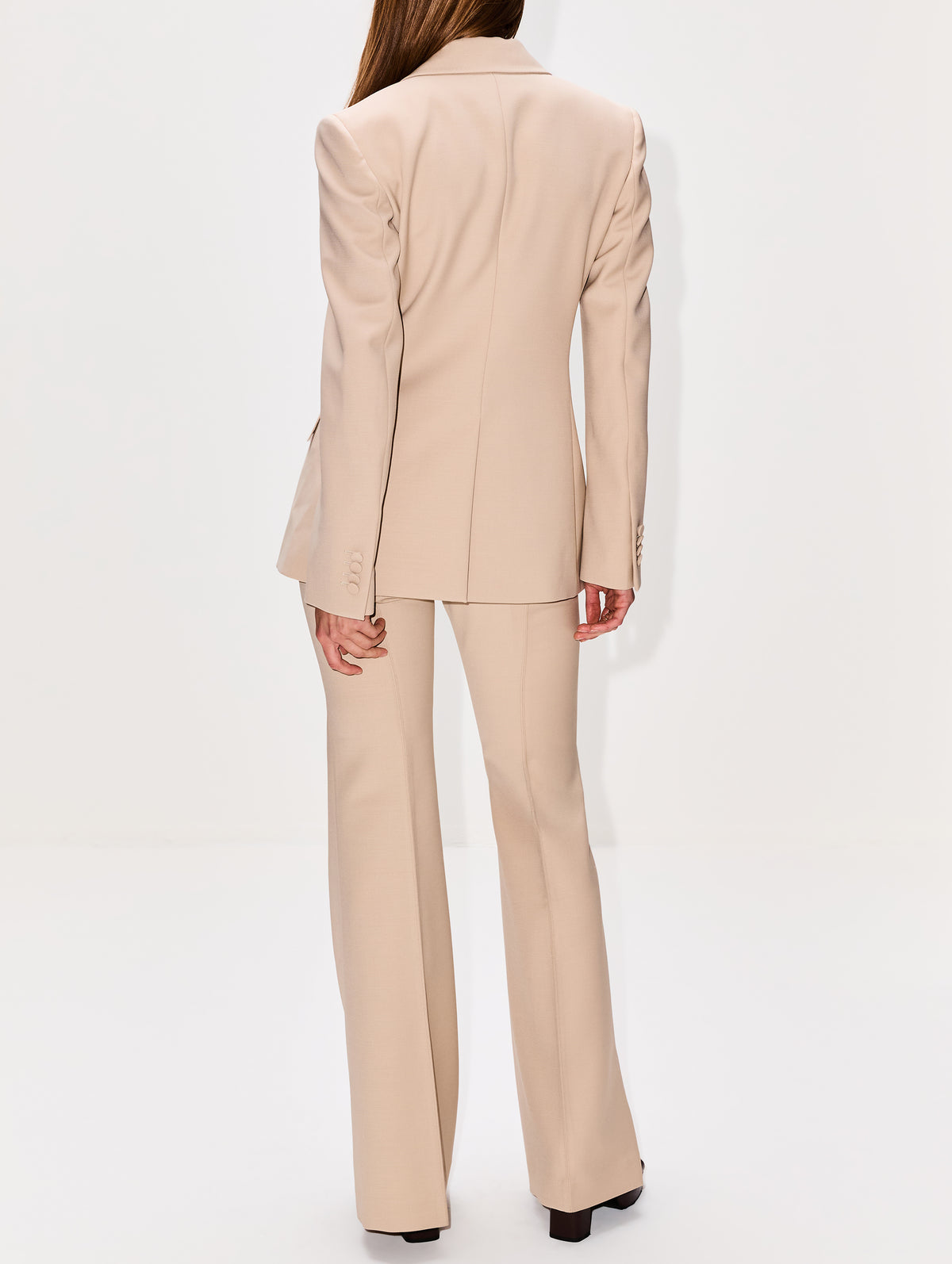 Leiva Blazer,GABRIELA HEARST,KHAKI,Image 3