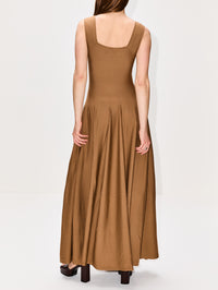 Jodie Dress,KHAITE,MAPLE,Image 4