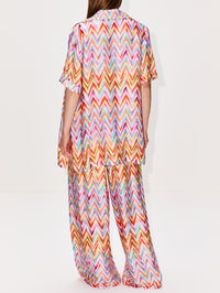 Short Cover Up,MISSONI MARE,MULTICOLOURED,Image 3