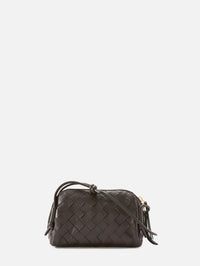 Concert Pouch,BOTTEGA VENETA,FONDENTE/GOLD,Image 1