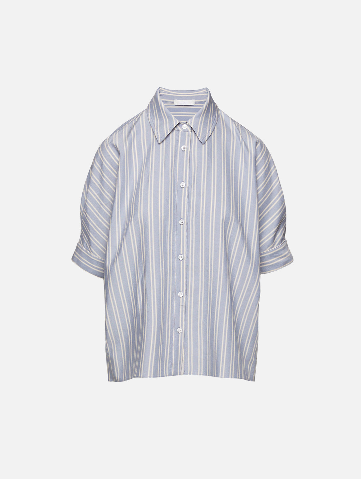 Gisele Relaxed Button Down Shirt,SABLYN,DUSTY PERIWINKLE MULTI,Image 1