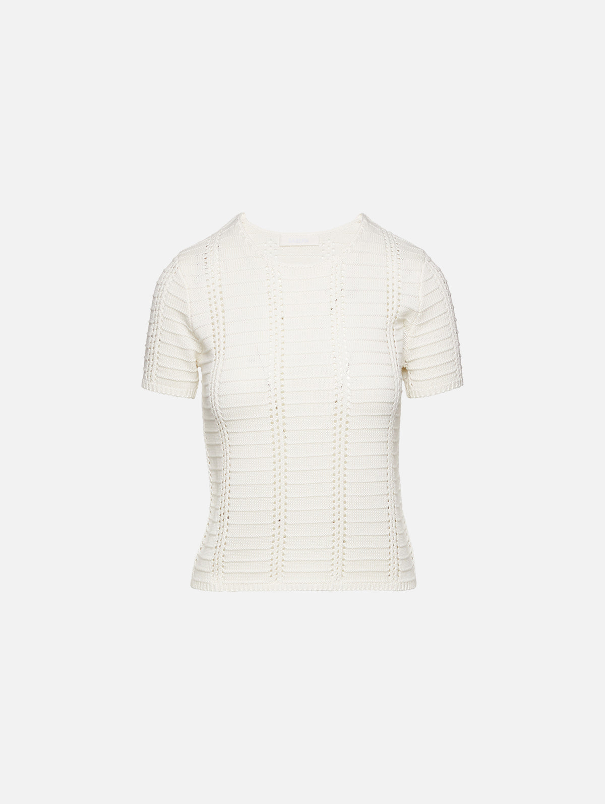 Jayden Shrunken Tee,SABLYN,GARDENIA,Image 1