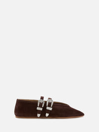 Ballet Claudia Slipper,LE MONDE BERYL,CHOCOLATE,Image 1