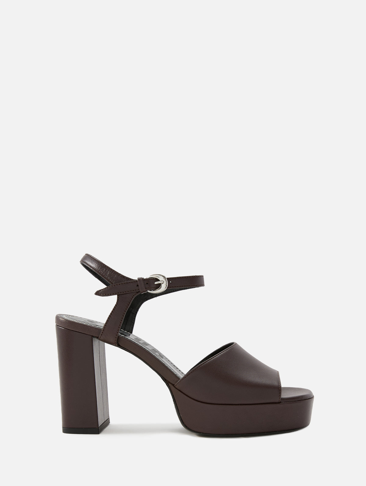 Jodie Platform Heel,STAUD,ESPRESSO,Image 1