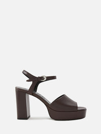 Jodie Platform Heel,STAUD,ESPRESSO,Image 1