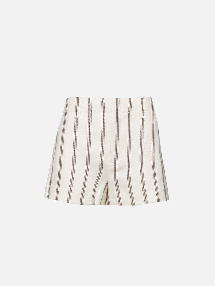 Mac Short,A.L.C.,CREAM STRIPE,Image 1