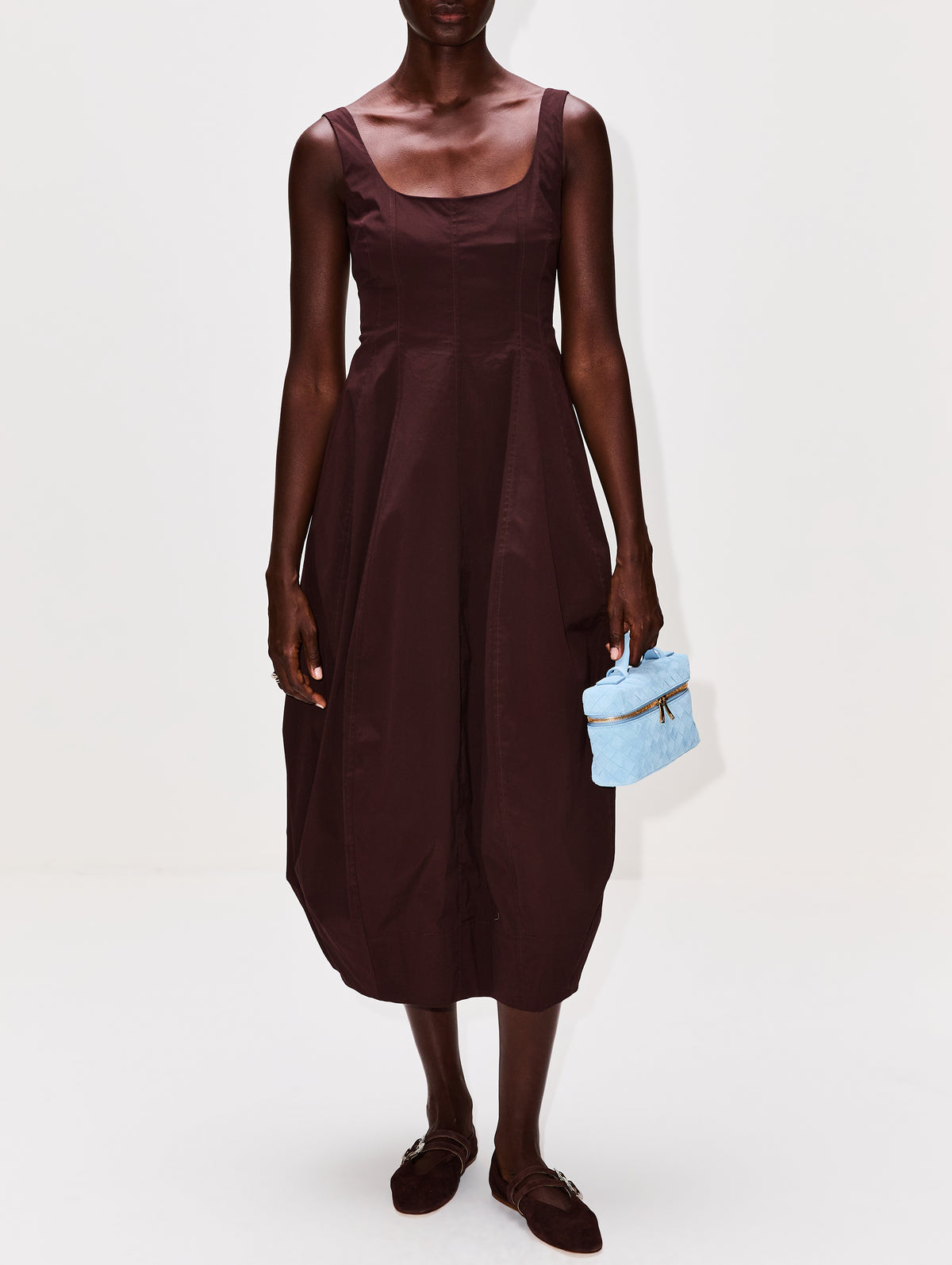 Veda Dress,A.L.C.,GANACHE,Image 2