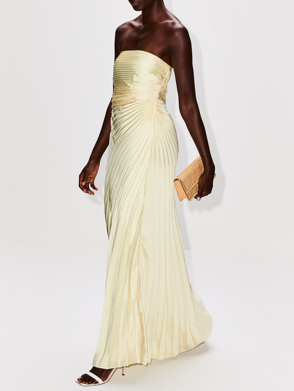 Bianca Dress,A.L.C.,LIGHT CANARY,Image 3