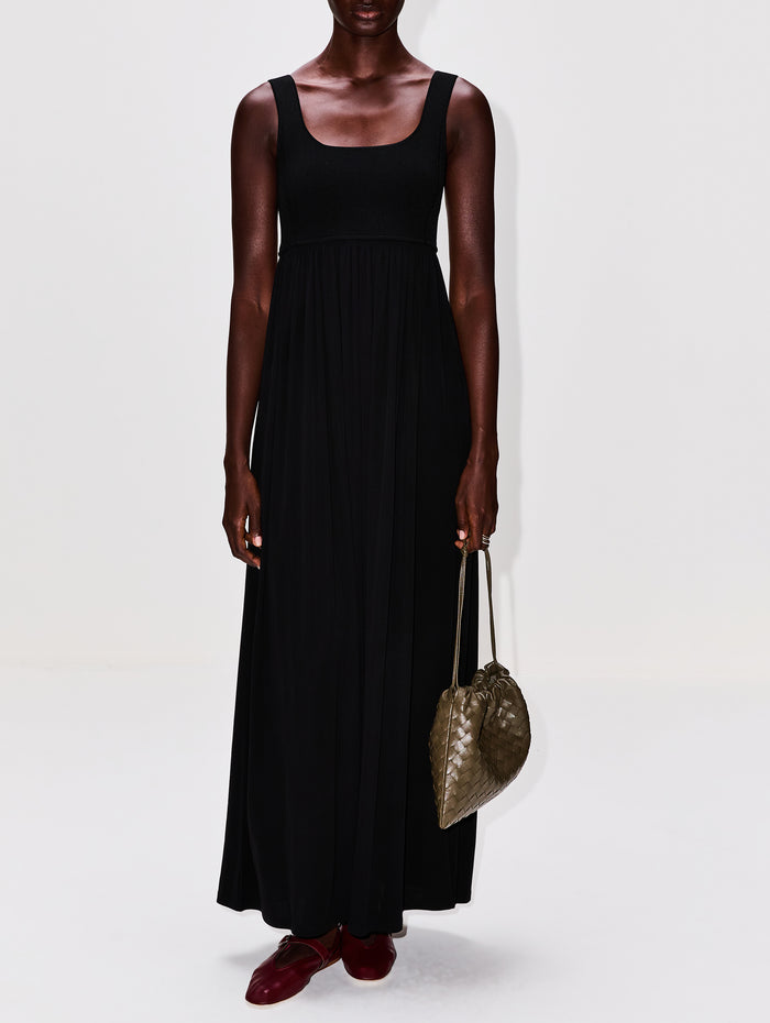 Celine Dress,LA LIGNE,BLACK,Image 1