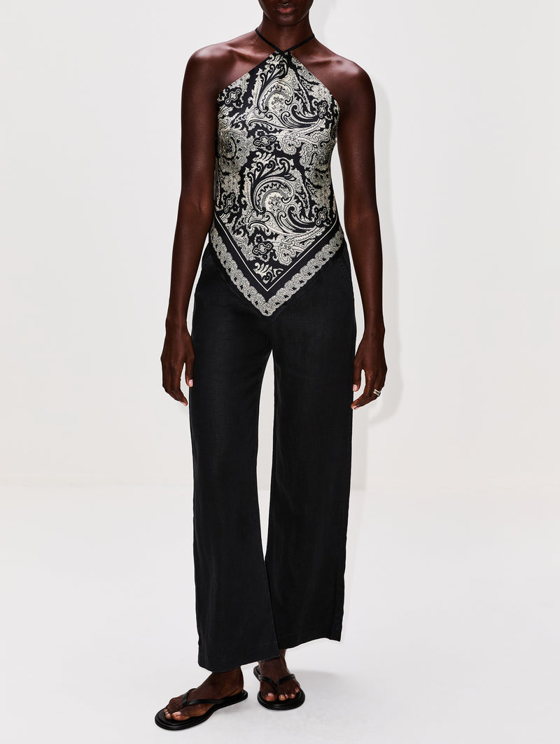 BLACK/IVORY