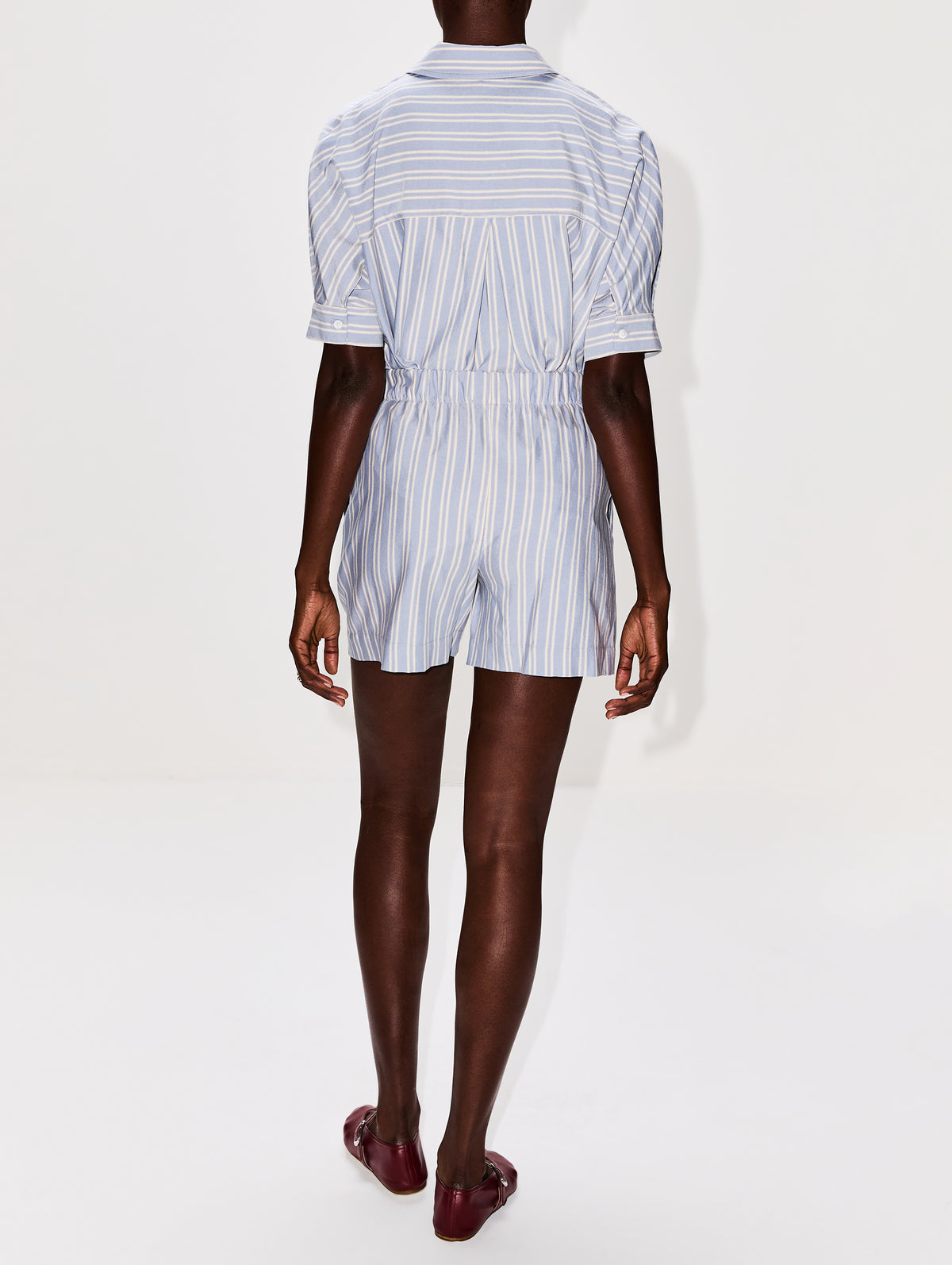 Brynn Short,SABLYN,DUSTY PERIWINKLE MULTI,Image 3