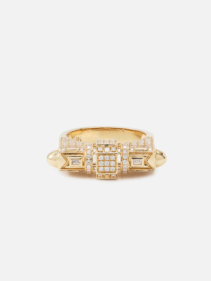Majesty Ring,RAINBOW K JEWELRY,YELLOW GOLD,Image 1
