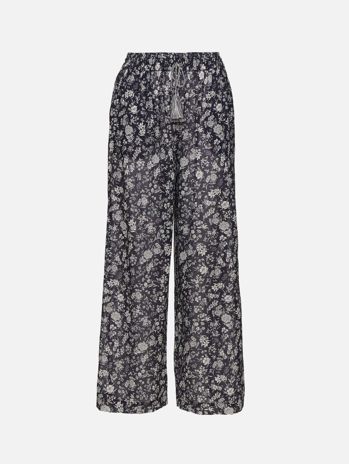 Azra Coverup Pant,ULLA JOHNSON,MIDNIGHT BLOOM,Image 1