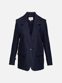 Modern Sophistication Jacket,DOROTHEE SCHUMACHER,BLUE NIGHT,Image 1