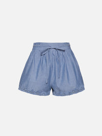 Elowen Short,ULLA JOHNSON,CHAMBRAY,Image 1