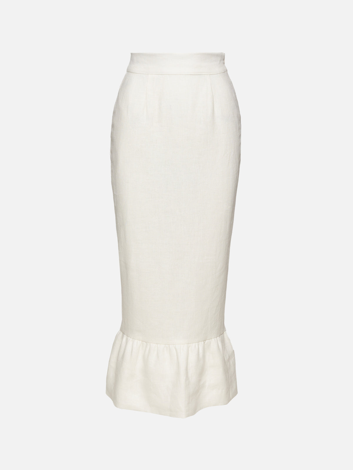 Matilda Column Skirt,POSSE,CREAM,Image 1