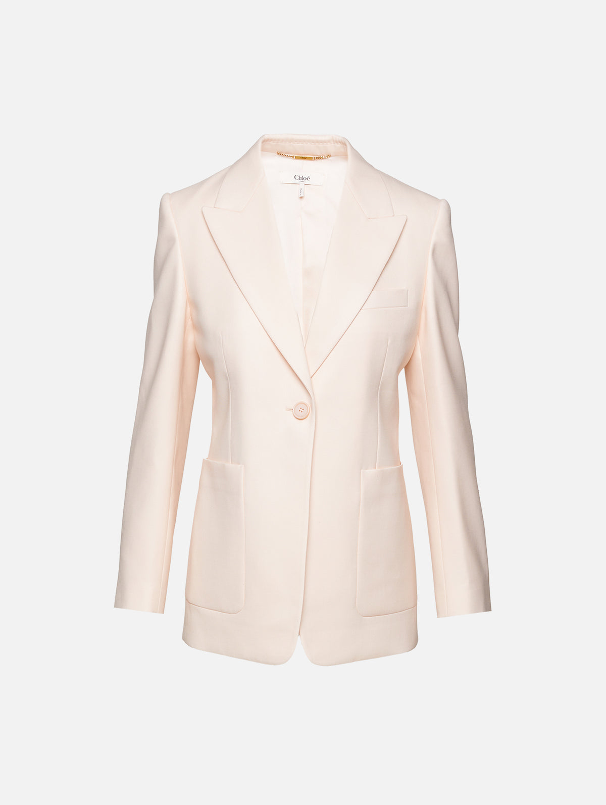 Blazer,CHLOÉ,BISCUIT PINK,Image 1