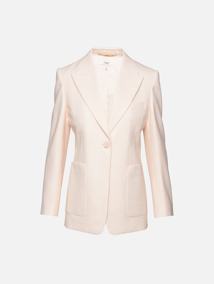 Blazer,CHLOÉ,BISCUIT PINK,Image 1