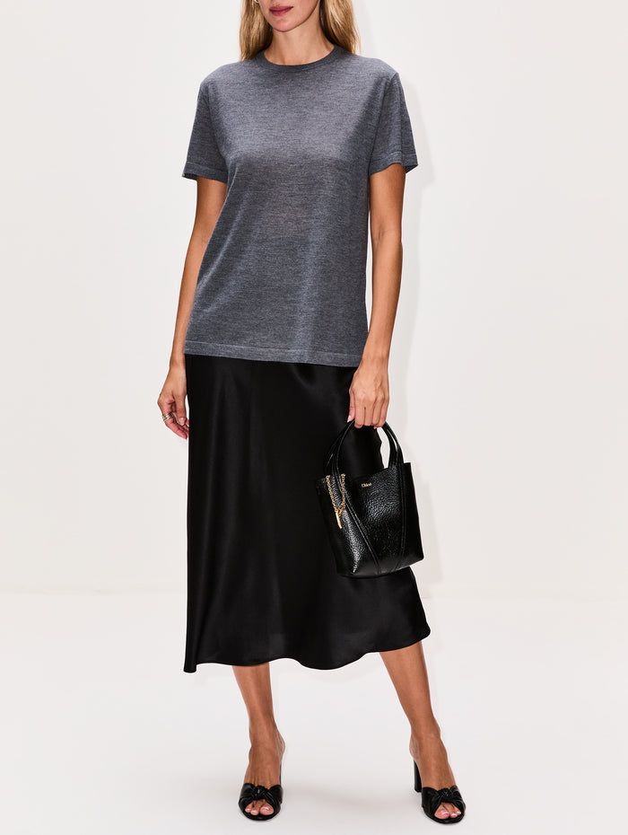 Cashmere Tee,CO,GREY,Image 1