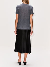 Cashmere Tee,CO,GREY,Image 3