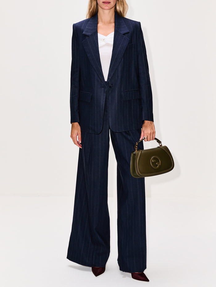 Modern Sophistication Jacket,DOROTHEE SCHUMACHER,BLUE NIGHT,Image 1
